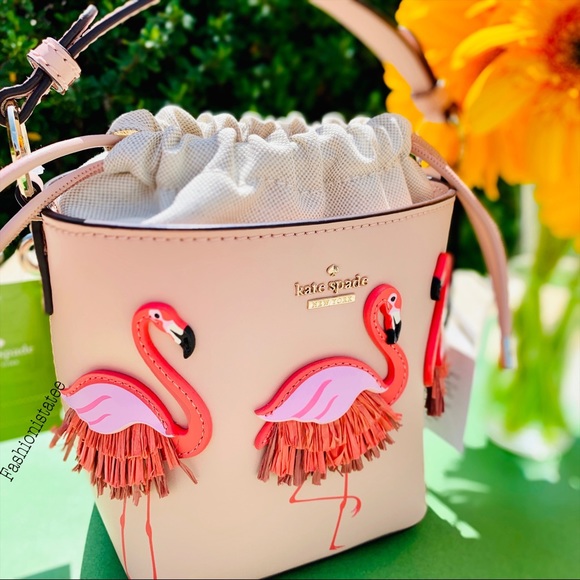 Kate spade flamingo pippa by the pool warm vellum - Picture 3 of 7